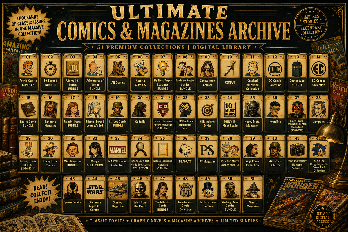 Vintage Comics & Magazines Vault