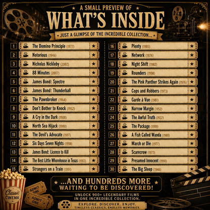 900+ Classic Movies Vault