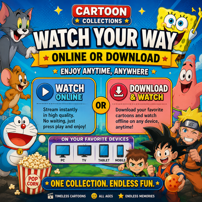 350+ Classic Cartoons Vault