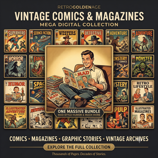 Vintage Comics & Magazines Vault