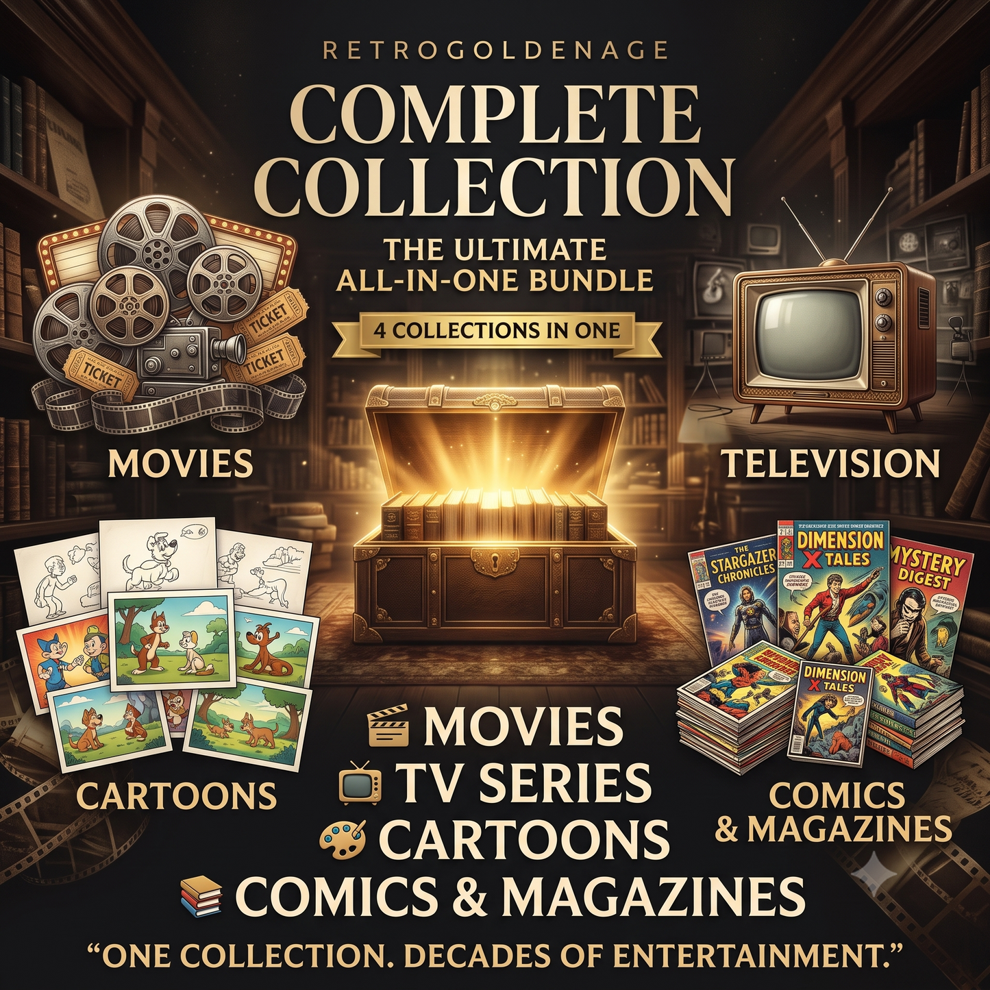 The Complete Retro Golden Age Collection