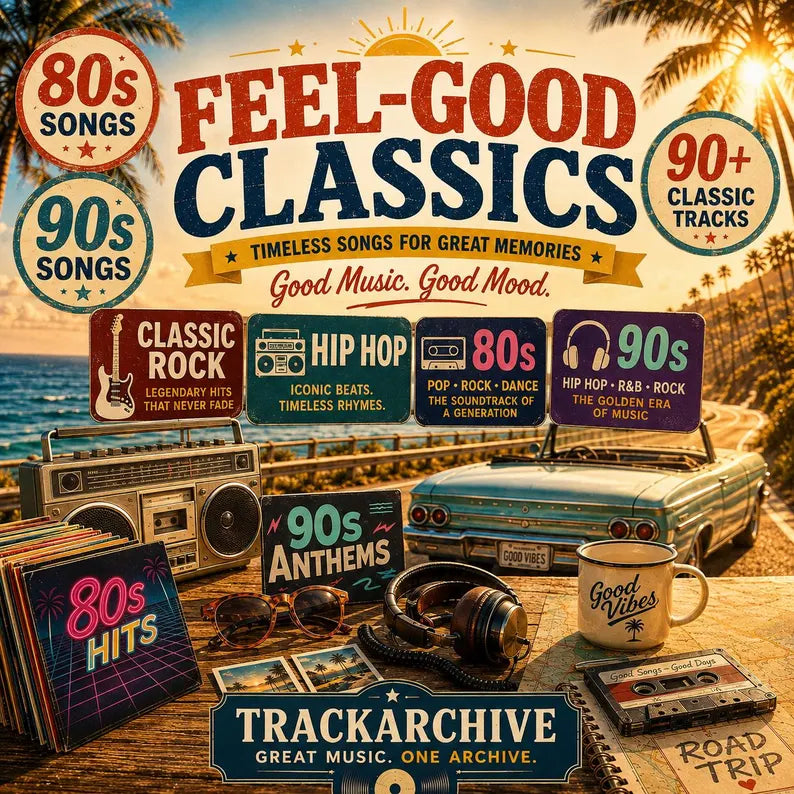 80s & 90s Feel-Good Classics – Timeless Music Collection